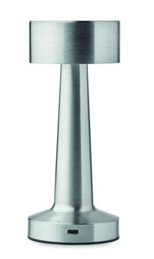 Logo trade promotional giveaway photo of: Rechargeable iron table lamp