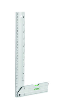 Logo trade advertising products picture of: Aluminium level ruler 30 cm