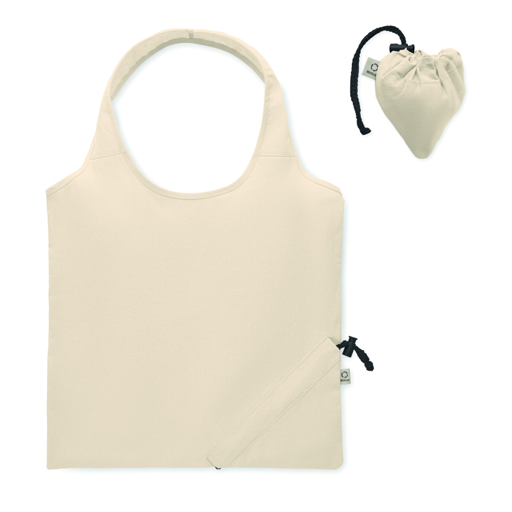 Logo trade promotional item photo of: Foldable shopping bag 140 gr/m²