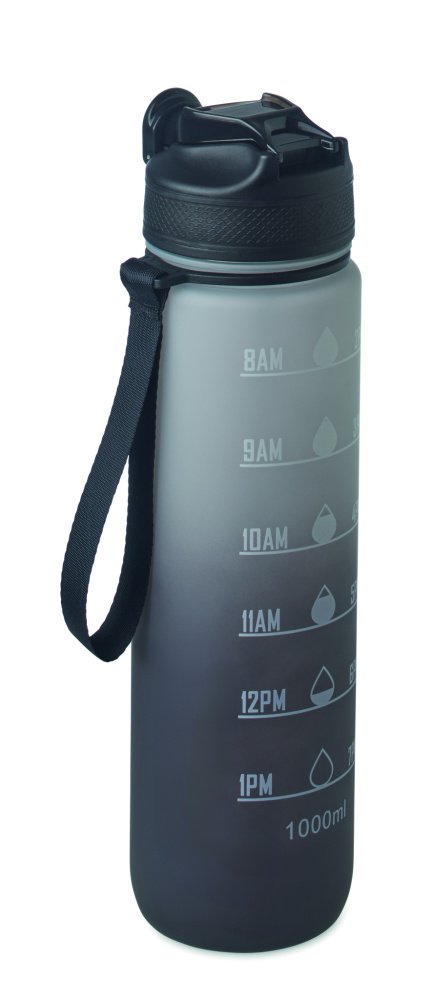 Logotrade promotional merchandise photo of: Sports water bottle RPET 1L