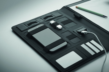 Logotrade promotional merchandise image of: A4 folder and wireless charger