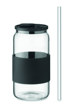 Logo trade promotional giveaway photo of: High borosilicate tumbler 550ml