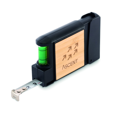 Logo trade promotional items image of: Multifunctional measuring tape