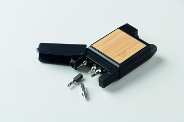 Logo trade promotional merchandise photo of: Multifunctional measuring tape