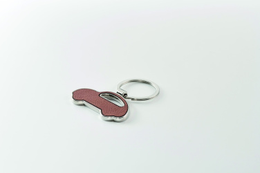 Logotrade promotional item picture of: Car shaped key ring
