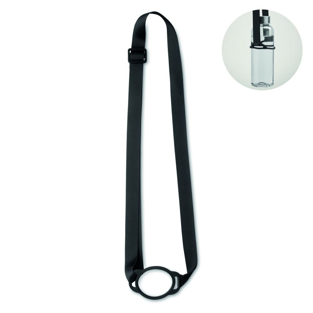 Logotrade promotional merchandise picture of: Lanyard with cup holder 6cm