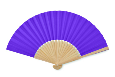 Logo trade promotional products picture of: Manual hand fan