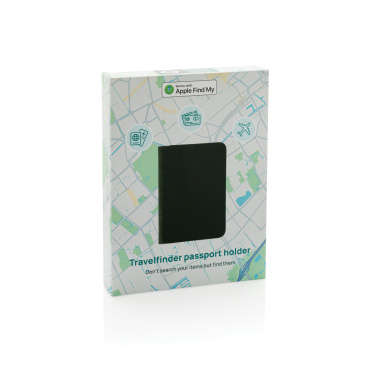 Logo trade promotional giveaway photo of: Trackmate RCS rpolyester passport holder worldwide locating