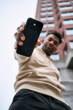 Logo trade corporate gifts picture of: Turbopack RCS rplastic powerbank 10.000 integrated cables