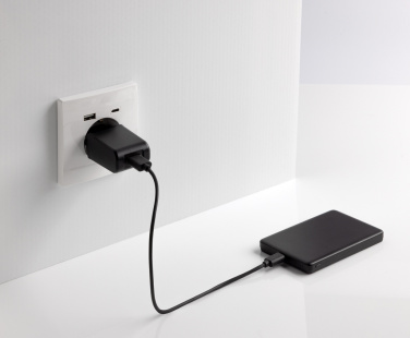 Logo trade promotional products picture of: Orion RCS recycled aluminum 5000 mah 5W magnetic powerbank