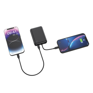 Logo trade promotional merchandise picture of: Urban Vitamin Fullerton RCS recycled 10,000 20W PD powerbank