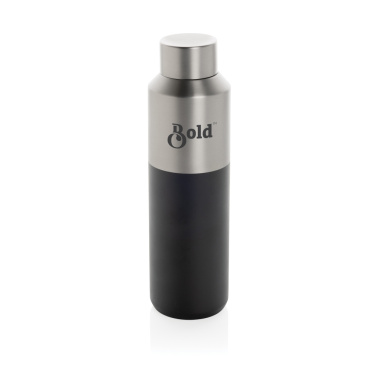 Logotrade advertising product image of: Fluid RCS certified recycled steel water bottle 600ml