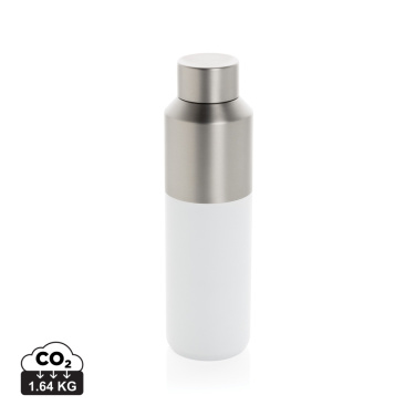 Logo trade promotional giveaways image of: Fluid RCS certified recycled steel water bottle 600ml