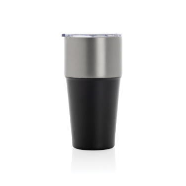 Logo trade business gifts image of: Fluid RCS certified recycled steel tumbler 500ml