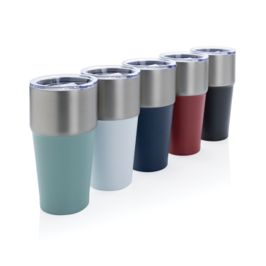 Logo trade advertising products image of: Fluid RCS certified recycled steel tumbler 500ml