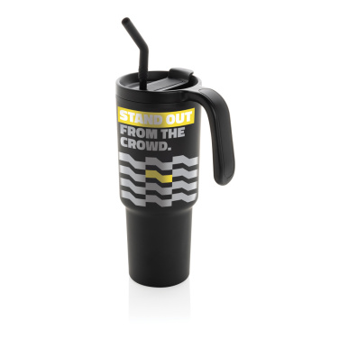 Logotrade promotional gift image of: Graphic 360 RCS certified recycled steel tumbler 900ml