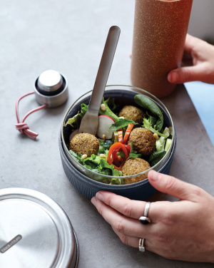 Logotrade promotional item picture of: Black+Blum Glass Lunch Bowl 750ml