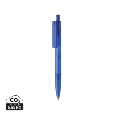 Logo trade promotional giveaways picture of: X3 GRS recycled PC plastic pen frosted