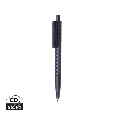 Logotrade promotional giveaway picture of: X3 GRS recycled PC plastic pen frosted