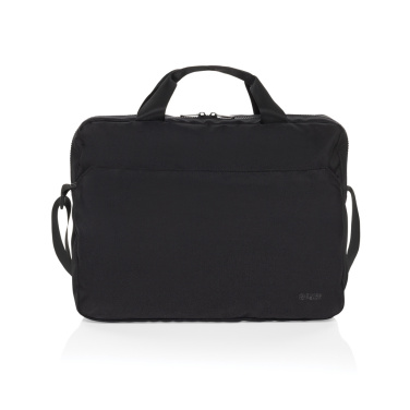Logo trade promotional giveaways picture of: Swiss Peak Aware™ RPET Essential 15.6 inch laptop bag