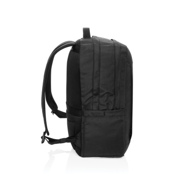 Logo trade promotional item photo of: SP Aware™ RPET Edin 100% recycled 15.6 inch laptop backpack