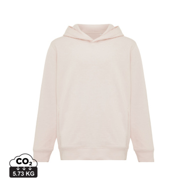 Logotrade advertising product picture of: Iqoniq Yengo kids recycled cotton hoodie with sidepockets