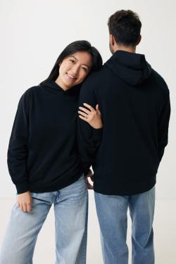 Logo trade business gifts image of: Iqoniq Yengo recycled cotton hoodie with sidepockets
