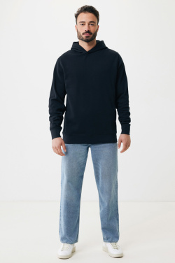 Logo trade promotional gifts image of: Iqoniq Yengo recycled cotton hoodie with sidepockets