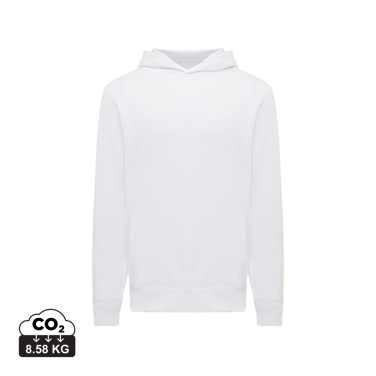 Logo trade promotional item photo of: Iqoniq Yengo recycled cotton hoodie with sidepockets