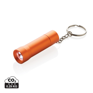Logotrade business gifts photo of: Flash RCS recycled aluminium keychain torch