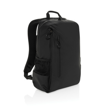 Logotrade promotional giveaways photo of: Lima Aware™ RPET water resistant 15.6 laptop backpack