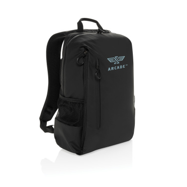 Logotrade promotional item picture of: Lima Aware™ RPET water resistant 15.6 laptop backpack