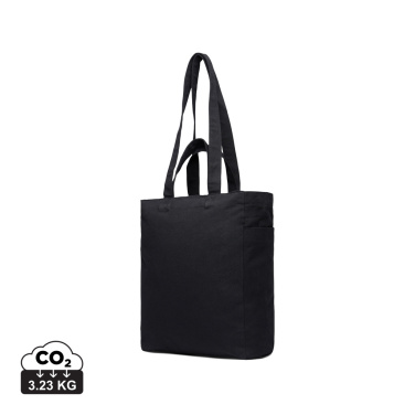 Logo trade business gifts image of: VINGA Hilo AWARE™ recycled canvas zip tote