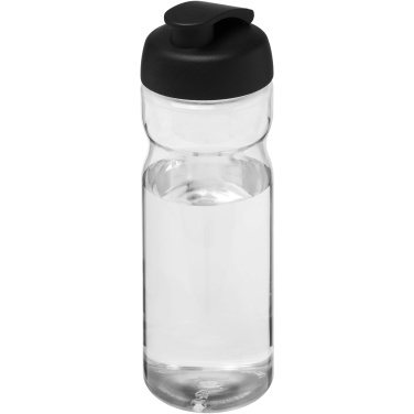 Logo trade promotional merchandise picture of: H2O Active® Eco Base 650 ml flip lid sport bottle