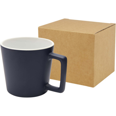 Logo trade promotional item photo of: Cali 370 ml ceramic mug with matt finish