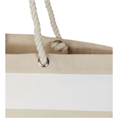 Logo trade promotional item photo of: Florida 270 g/m² GRS recycled beach tote bag 18L