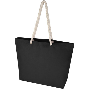 Logo trade corporate gifts picture of: Florida 270 g/m² GRS recycled beach tote bag 18L