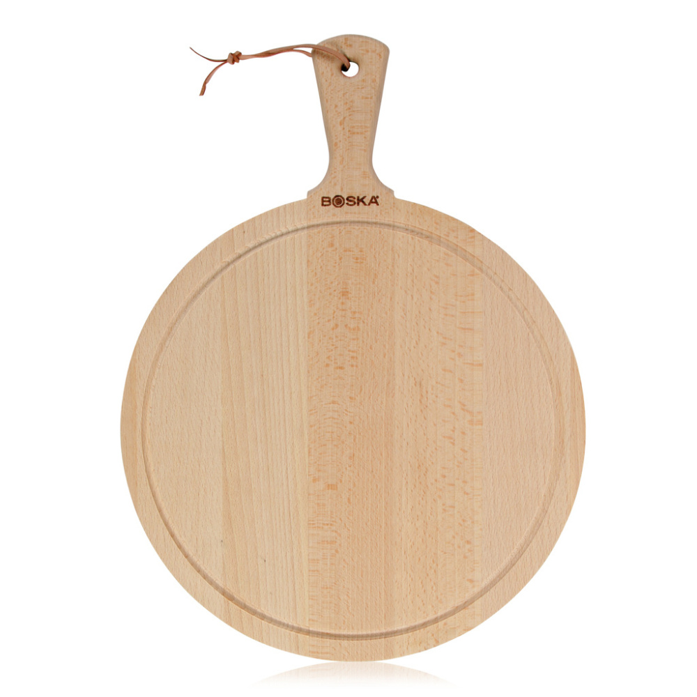 Logo trade promotional merchandise picture of: BOSKA Serving Board Round Amigo L