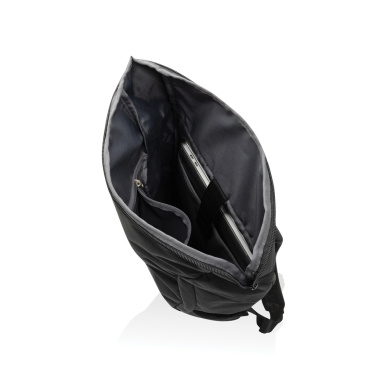 Logotrade promotional merchandise picture of: Swiss Peak Aware™ RPET Leonard 15.6 inch laptop backpack