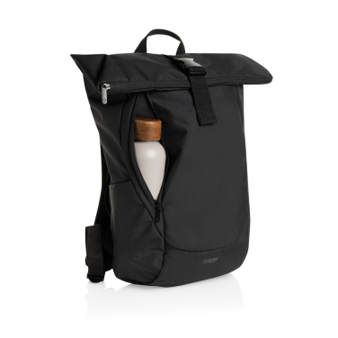 Logo trade promotional products picture of: Swiss Peak Aware™ RPET Leonard 15.6 inch laptop backpack