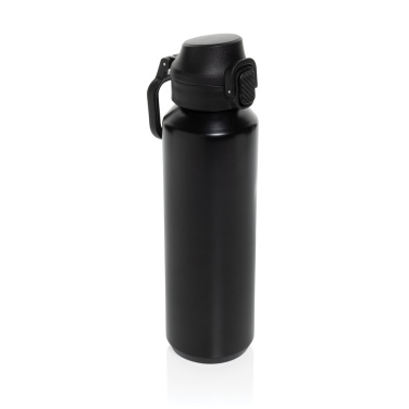 Logotrade promotional item image of: Via RCS Re-steel lockable sport bottle 600ML
