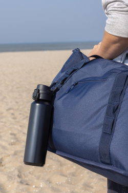 Logo trade promotional gifts picture of: Via RCS Re-steel lockable sport bottle 600ML