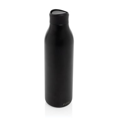 Logo trade promotional gifts image of: Avira Alok RCS re-steel 360 waterbottle 600ML