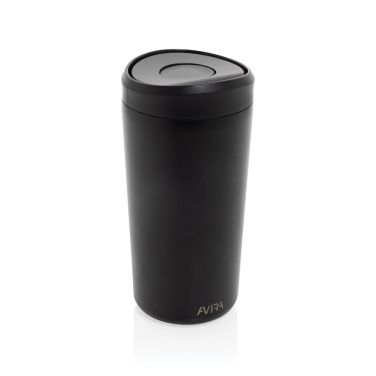 Logotrade promotional products photo of: Avira Alix RCS re-steel click tumbler 400ML