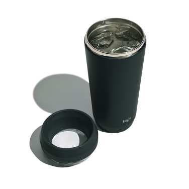 Logotrade promotional giveaways photo of: Topl Recycled Steel To Go Tumbler Patented 360 Lid 354ml