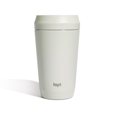 Logotrade promotional item image of: Topl Recycled Steel To Go Tumbler Patented 360 Lid 354ml