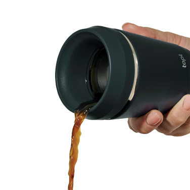 Logotrade corporate gift picture of: Topl Recycled Steel To Go Tumbler Patented 360 Lid 235ml