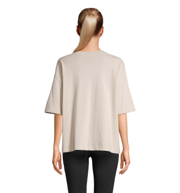 Logo trade promotional giveaways image of: BOXY WOMEN OVERSIZE T-SHIRT