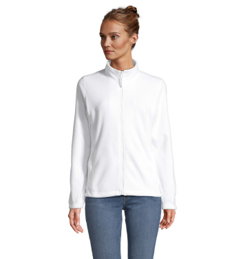 Logotrade advertising product picture of: NORTH WOMEN ZIPPED FLEECE