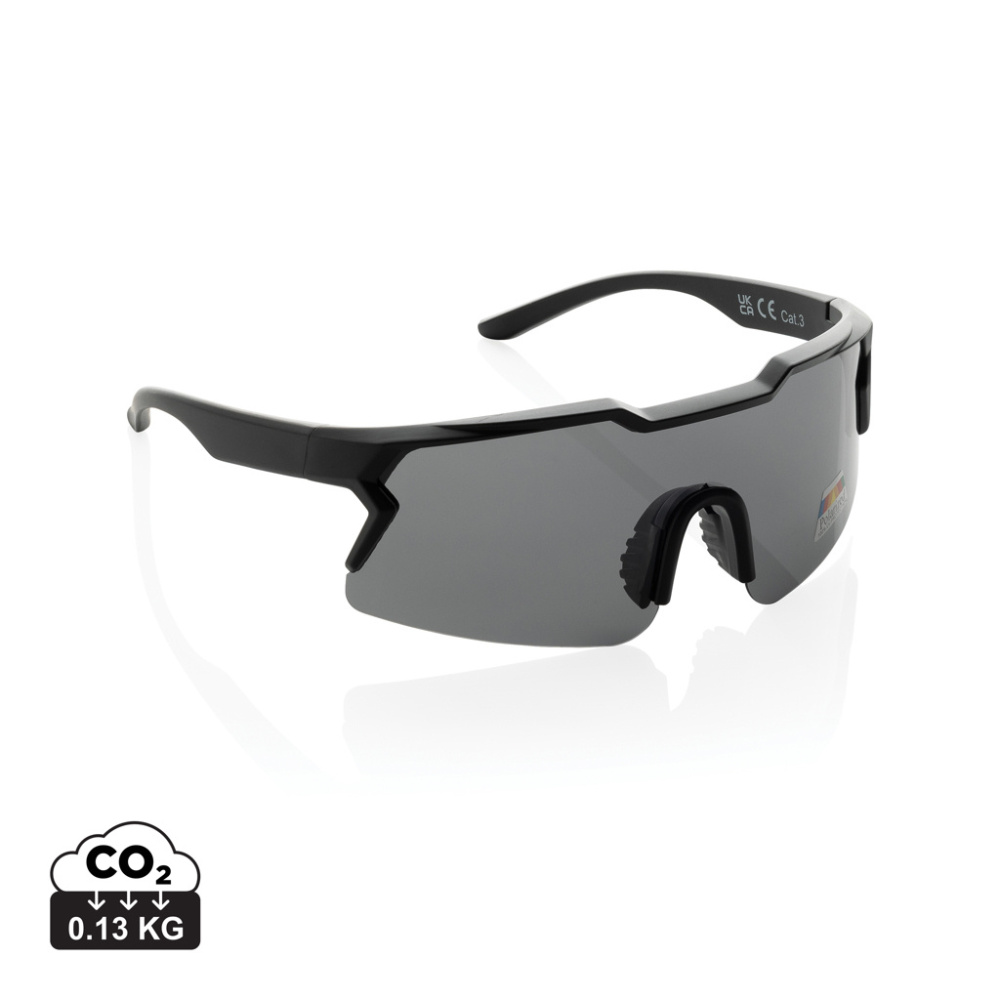 Logo trade promotional products picture of: SproShield RCS plastic activity glasses with polarized lens